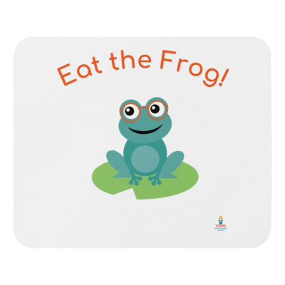 “Eat the Frog” Mouse pad